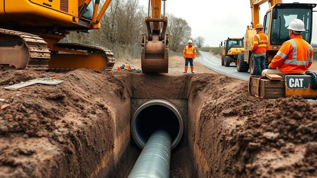 Pipe Ramming in Margate | Driving Pipes Under Roads, Walls & Buildings